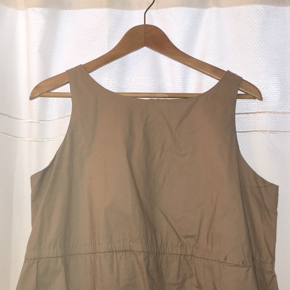 khaki jumper dress - Picture 2 of 2